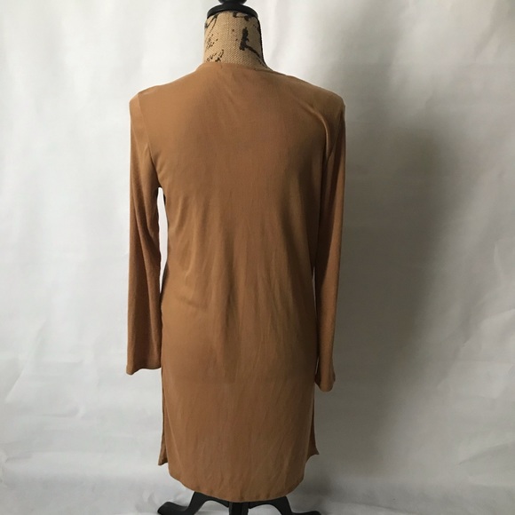 Forever 21 Large Ribbed Side-Slit Duster Cardigan - Picture 2 of 5